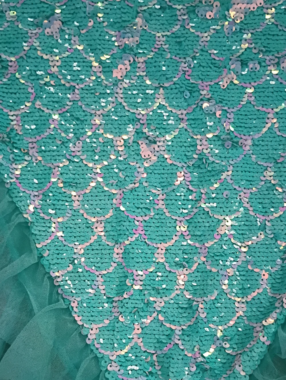 Stunning Mermaid Skirt Reversible Sequins Perfect For Pool/Seaside Or Costume